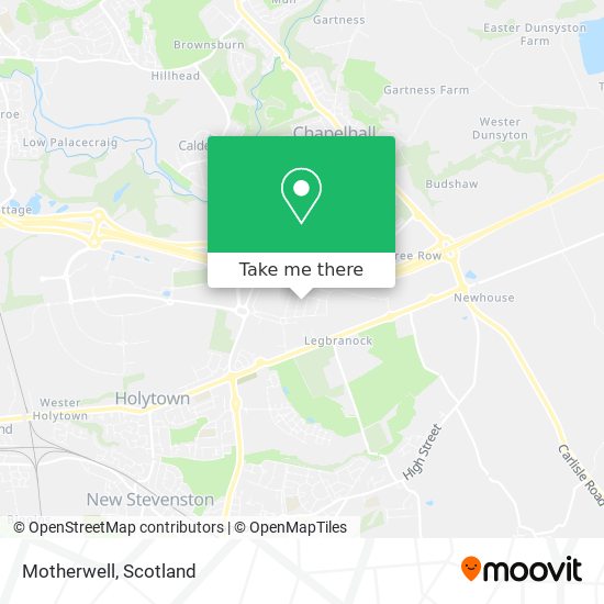 Motherwell map