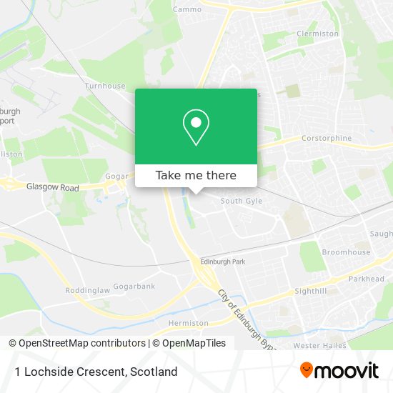 1 Lochside Crescent map