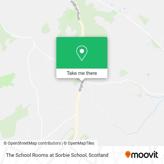 The School Rooms at Sorbie School map