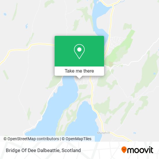 Bridge Of Dee Dalbeattie map