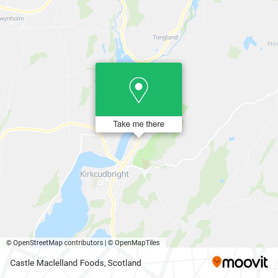 Castle Maclelland Foods map