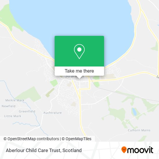 Aberlour Child Care Trust map