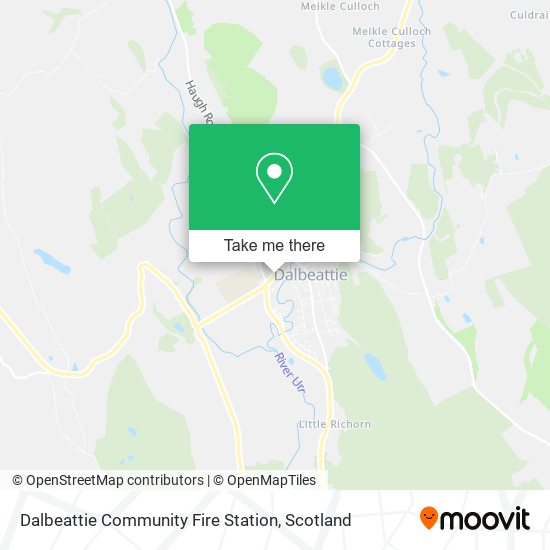 Dalbeattie Community Fire Station map