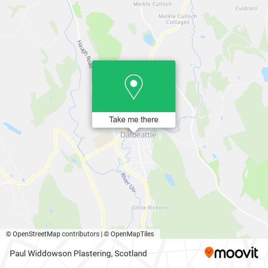Paul Widdowson Plastering map