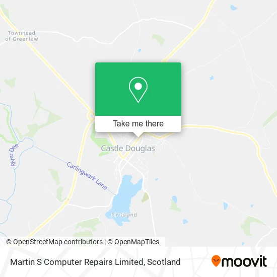 Martin S Computer Repairs Limited map