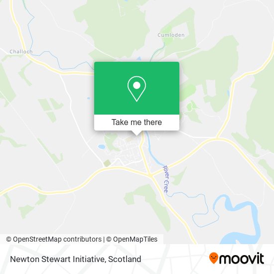 Newton Stewart Initiative map