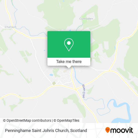 Penninghame Saint John's Church map