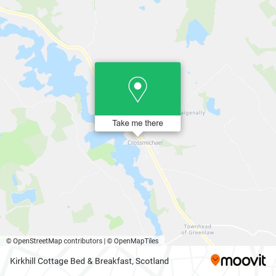 Kirkhill Cottage Bed & Breakfast map