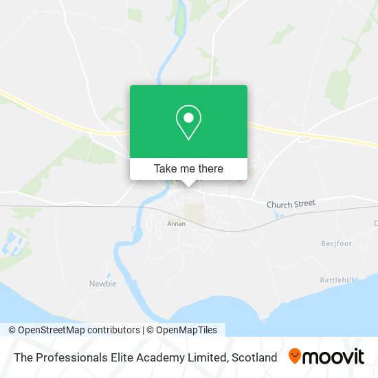 The Professionals Elite Academy Limited map