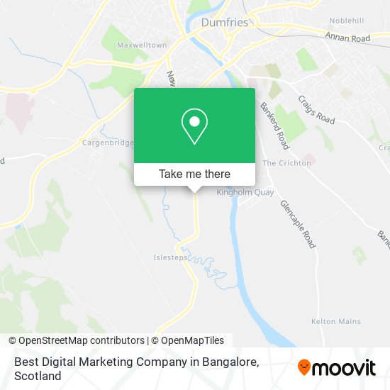 Best Digital Marketing Company in Bangalore map
