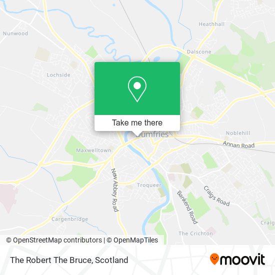 The Robert The Bruce map