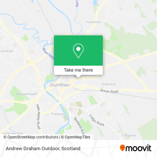Andrew Graham Outdoor map