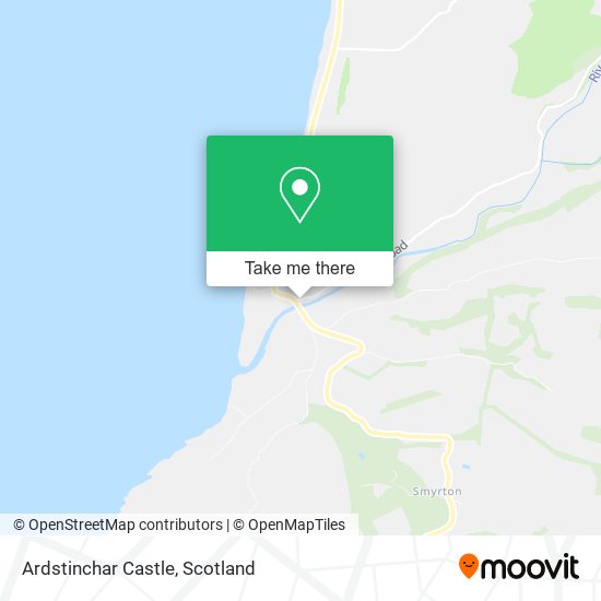 Ardstinchar Castle map