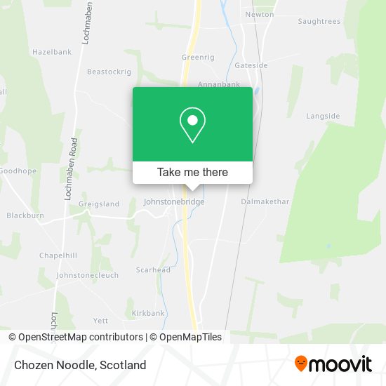 Chozen Noodle map