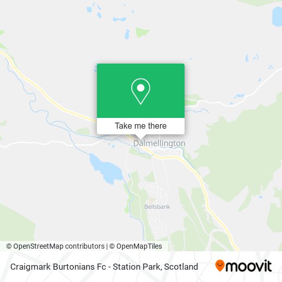 Craigmark Burtonians Fc - Station Park map