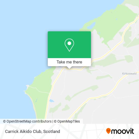 Carrick Aikido Club map