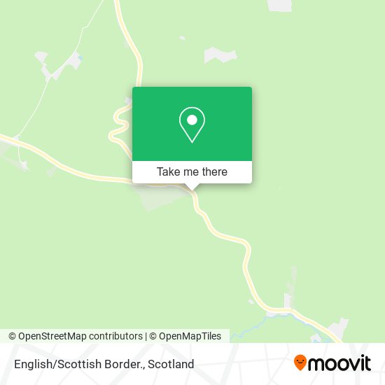 English/Scottish Border. map