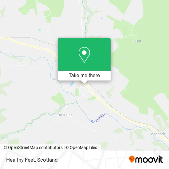 Healthy Feet map