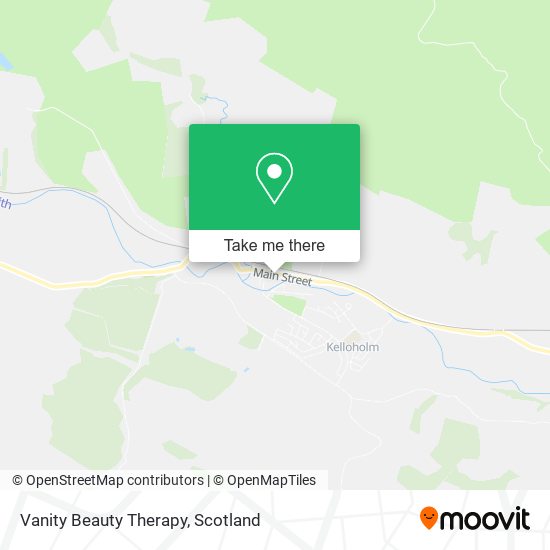 Vanity Beauty Therapy map