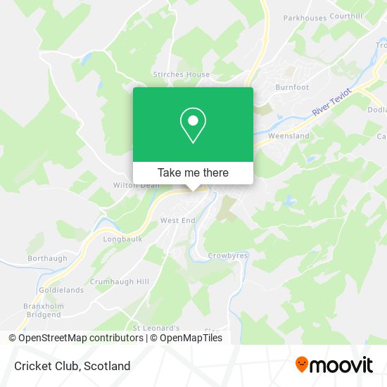 Cricket Club map