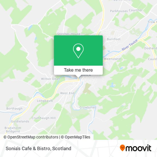 Sonia's Cafe & Bistro map