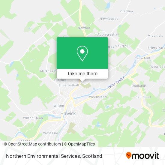 Northern Environmental Services map