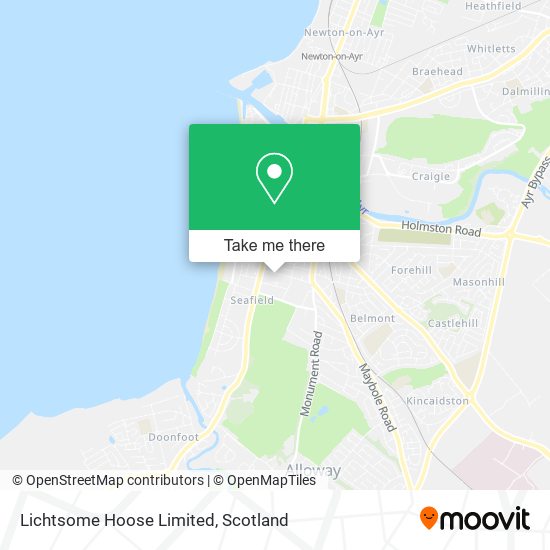 Lichtsome Hoose Limited map