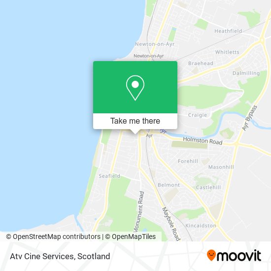 Atv Cine Services map