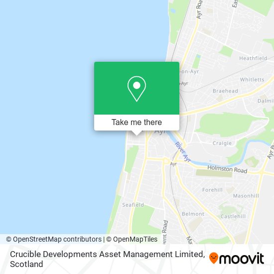 Crucible Developments Asset Management Limited map