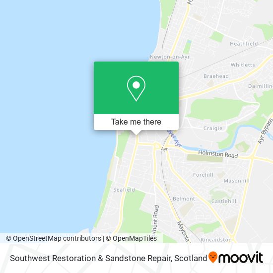 Southwest Restoration & Sandstone Repair map
