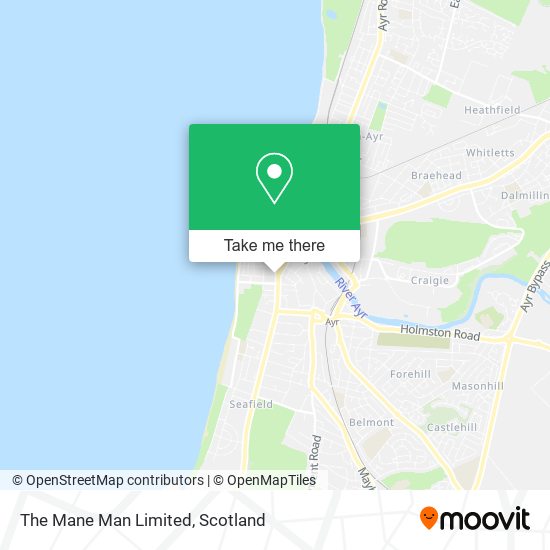 The Mane Man Limited map