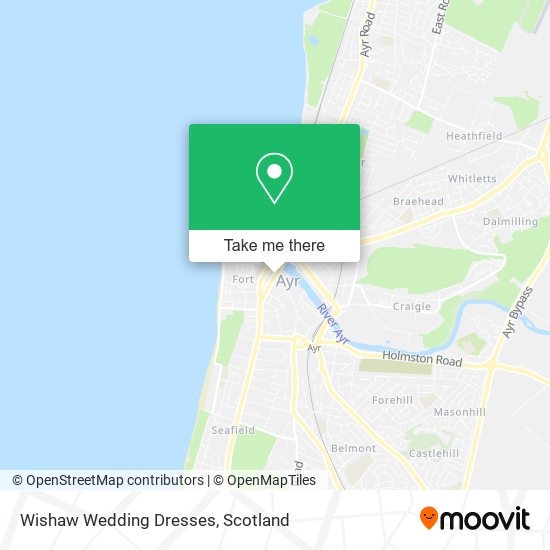 Wishaw Wedding Dresses map