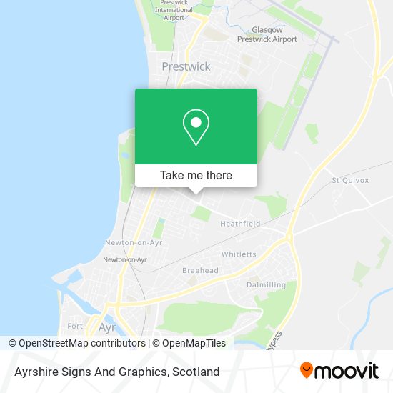 Ayrshire Signs And Graphics map