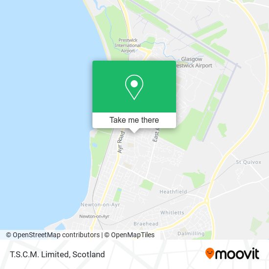 T.S.C.M. Limited map