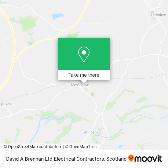 David A Brennan Ltd Electrical Contractors map