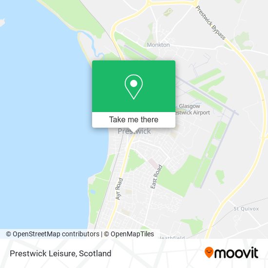 Prestwick Leisure map