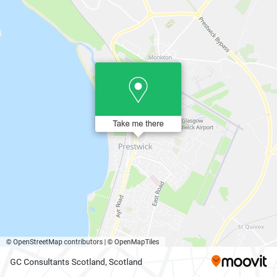 GC Consultants Scotland map