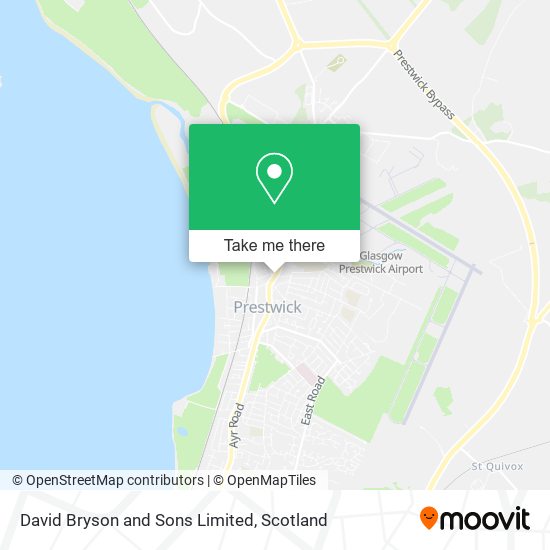 David Bryson and Sons Limited map