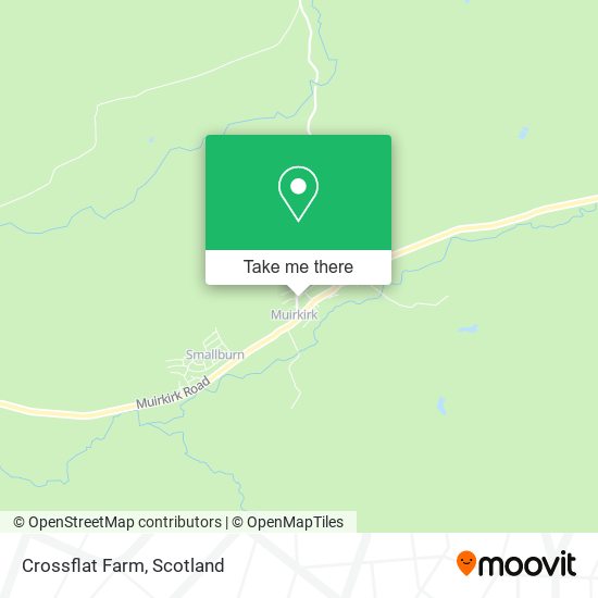 Crossflat Farm map