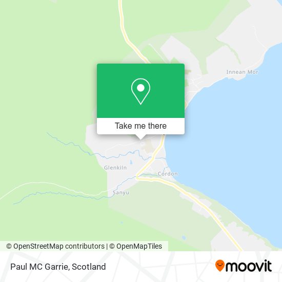 Paul MC Garrie map