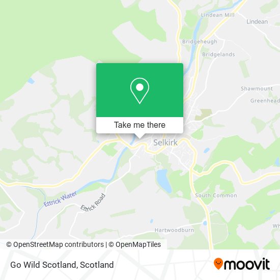 Go Wild Scotland map