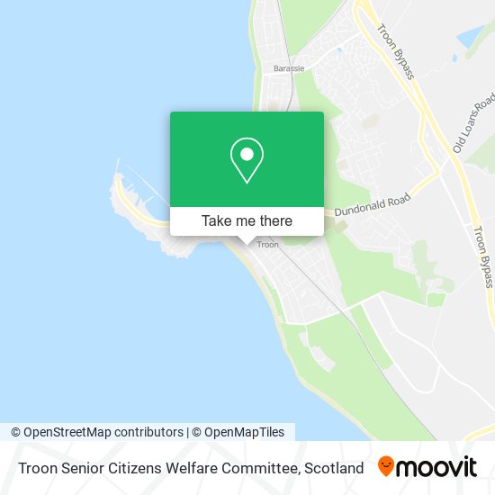 Troon Senior Citizens Welfare Committee map