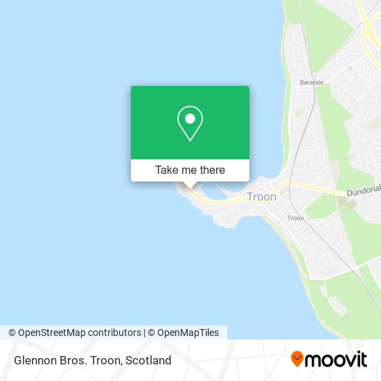 Glennon Bros. Troon map
