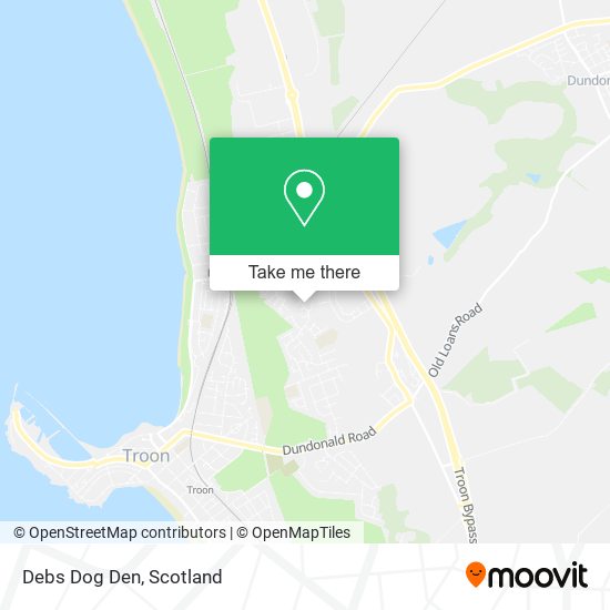 Debs Dog Den map
