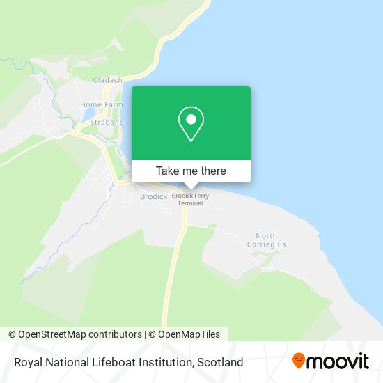 Royal National Lifeboat Institution map