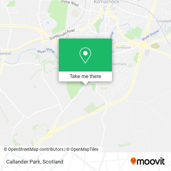 Callander Park map