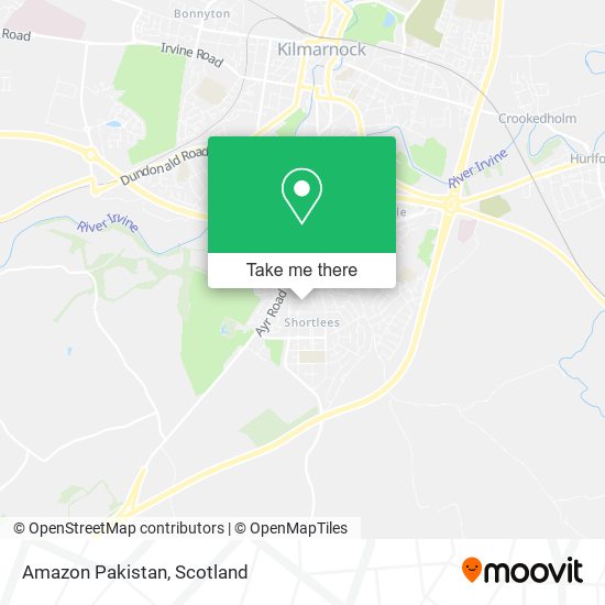 Amazon Pakistan map
