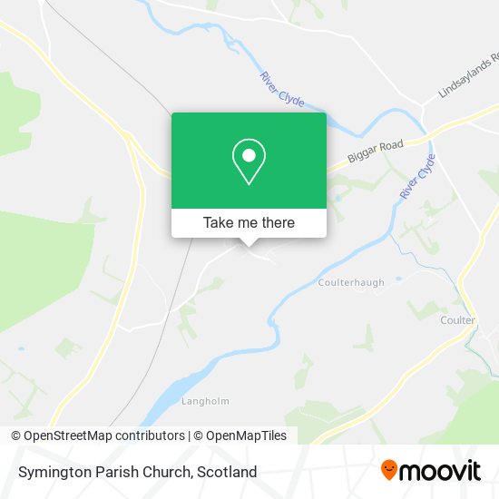 Symington Parish Church map