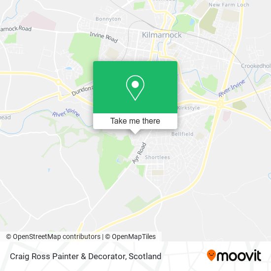 Craig Ross Painter & Decorator map