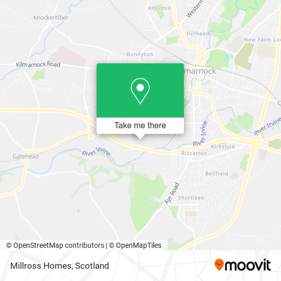 Millross Homes map